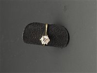 Ringe Gioielleria Dossena  Dame in Gelbgold Zircone ANOR-186-253 - ANOR-186-253